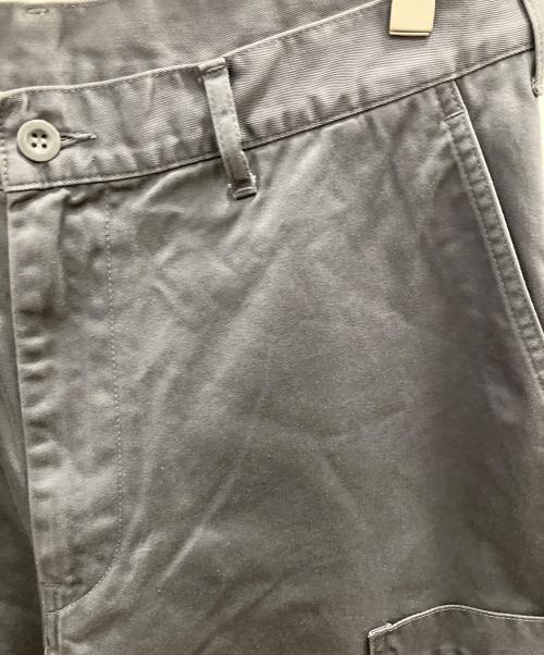 Graphpaper（グラフペーパー）Graphpaper (グラフペーパー) Suvin Herringbone Cargo Pants グレー サイズ:2の古着・服飾アイテム