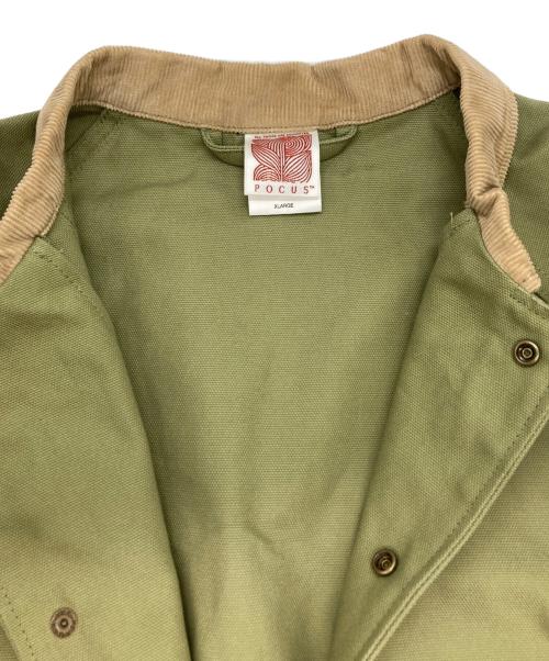 POCUS（ポーカス）POCUS (ポーカス) ORIGINAL COACH JACKET カーキ サイズ: XLの古着・服飾アイテム