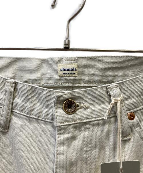 chimala（チマラ）chimala (チマラ) コットンピケパンツ アイボリー サイズ:W26の古着・服飾アイテム