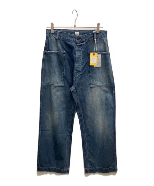 chimala（チマラ）chimala (チマラ) US ARMY デッキパンツ インディゴ サイズ:61の古着・服飾アイテム