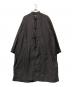 Graphpaper（グラフペーパー）の古着「24SS Cotton Linen Moleskin Overdyed Kung-Fu Coat」｜ブラック