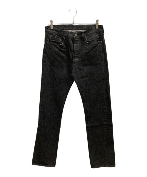 FULLCOUNT（フルカウント）FULLCOUNT (フルカウント) Slim Straight Black Selvedge Denim ブラック サイズ:81 未使用品の古着・服飾アイテム