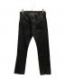 FULLCOUNT（フルカウント）の古着「Slim Straight Black Selvedge Denim」｜ブラック