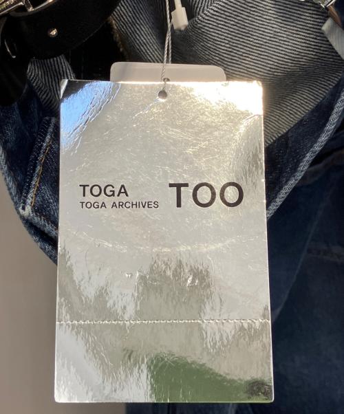 TOGA TOO（トーガ・トゥ）TOGA TOO (トーガ・トゥ) SUSPENDERS DENIM DRESS ブルー サイズ:Ｓの古着・服飾アイテム