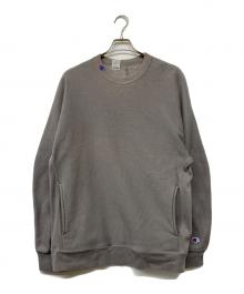 Champion REVERSE WEAVE×N.HOOLYWOOD（チャンピオン リバース ウィーブ×エヌ ハリウッド）の古着「NEW WEAVE CREWNECK SWEATSHIRT」｜グレー