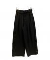 ）の古着「BELT WIDE-TROUSERS」｜ブラック