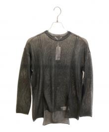 UN3D.（アンスリード）の古着「SHEER KT TOP」｜ブラック