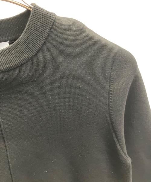 UN3D.（アンスリード）UN3D. (アンスリード) コクーンスリーブデザインニット ブラック サイズ:フリーの古着・服飾アイテム