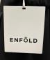 中古・古着 ENFOLD (エンフォルド) RANDOM-HEM SKIRT ブラック サイズ:38：23000円