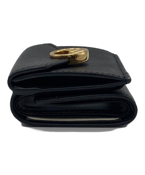 FENDI（フェンディ）FENDI (フェンディ) MICRO TRIFOLD WALLET ブラックの古着・服飾アイテム