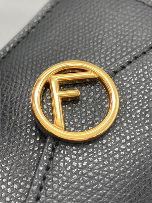 FENDI（フェンディ）FENDI (フェンディ) MICRO TRIFOLD WALLET ブラックの古着・服飾アイテム