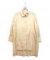 CABAN（キャバン）の古着「ウールツイル ハイネックロングシャツ」｜オフホワイト