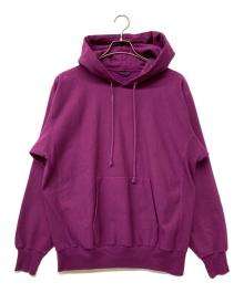 AURALEE（オーラリー）の古着「SUPER MILLED SWEAT P/O PARKA」｜パープル