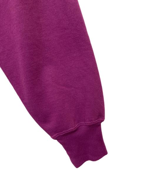 AURALEE（オーラリー）AURALEE (オーラリー) SUPER MILLED SWEAT P/O PARKA パープル サイズ:size4の古着・服飾アイテム