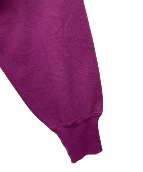 AURALEE（オーラリー）AURALEE (オーラリー) SUPER MILLED SWEAT P/O PARKA パープル サイズ:size4の古着・服飾アイテム