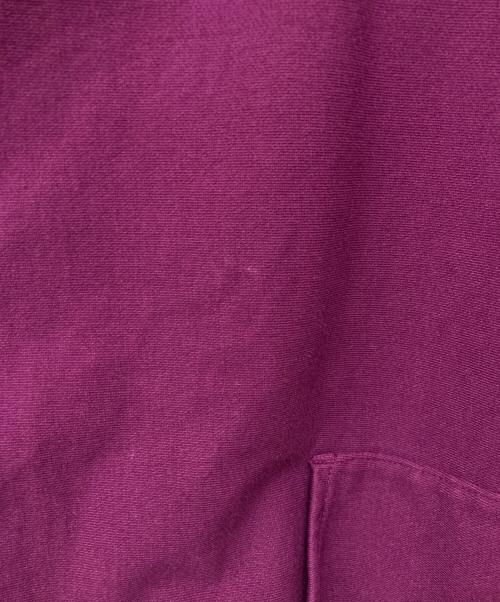 AURALEE（オーラリー）AURALEE (オーラリー) SUPER MILLED SWEAT P/O PARKA パープル サイズ:size4の古着・服飾アイテム