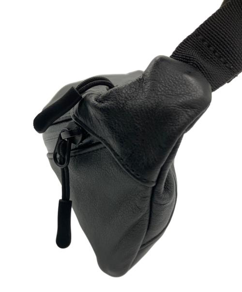 BAGJACK（バッグジャック）BAGJACK (バッグジャック) 別注コブラバックル レザーヒップバッグ ブラックの古着・服飾アイテム