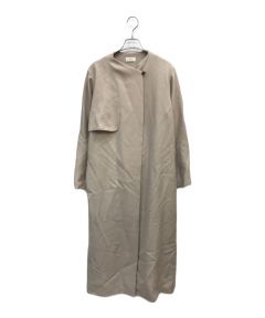 中古・古着通販】IENA (イエナ) ウールツイルラップコート ベージュ 