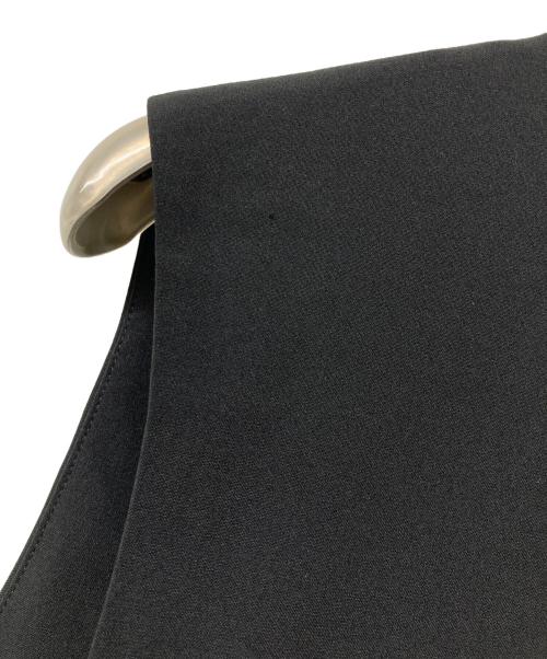 mizuiro-ind（ミズイロインド）mizuiro-ind (ミズイロインド) フロントフライコクーンジレ ブラック サイズ:Freeの古着・服飾アイテム