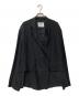 Whim Gazette（ウィムガゼット）の古着「22SS シルクジャケット」｜ブラック