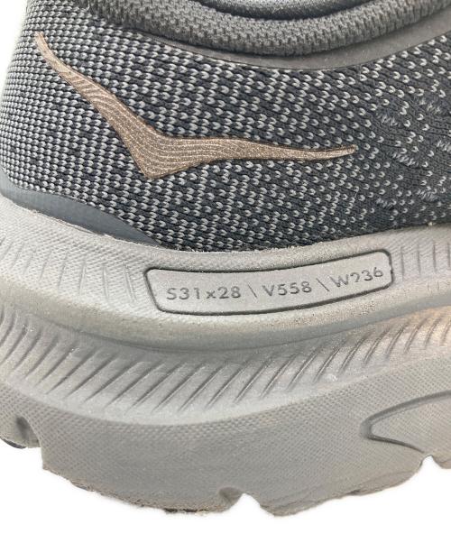 HOKAONEONE（ホカオネオネ）HOKAONEONE (ホカオネオネ) ローカットスニーカー ブラック サイズ:23.0の古着・服飾アイテム