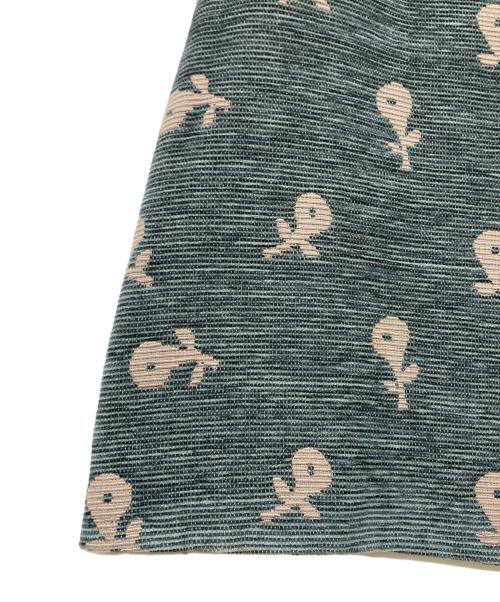 Sally Scott（サリースコット）sally scott (サリースコット) フラワースカート ブルー サイズ:7（61-89）の古着・服飾アイテム