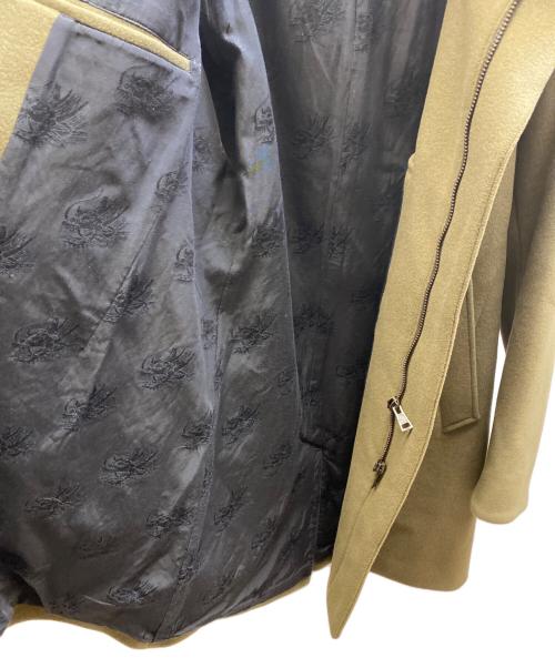 1piu1uguale3（ウノピュウノウグァーレトレ）1piu1uguale3 (ウノピュウノウグァーレトレ) wrap hood coat カーキ サイズ:67/99/Vの古着・服飾アイテム