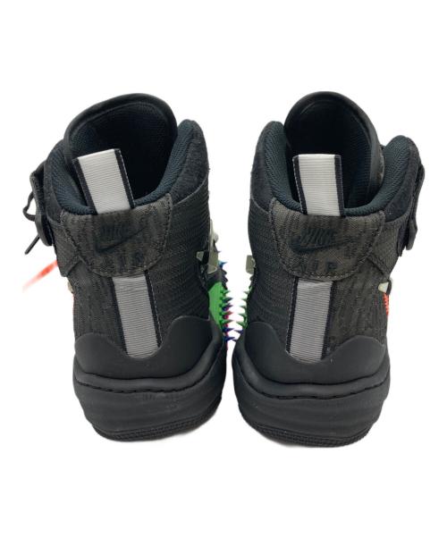 NIKE（ナイキ）NIKE (ナイキ) OFFWHITE (オフホワイト) Air Force 1 Mid Black ブラック サイズ:27.5の古着・服飾アイテム
