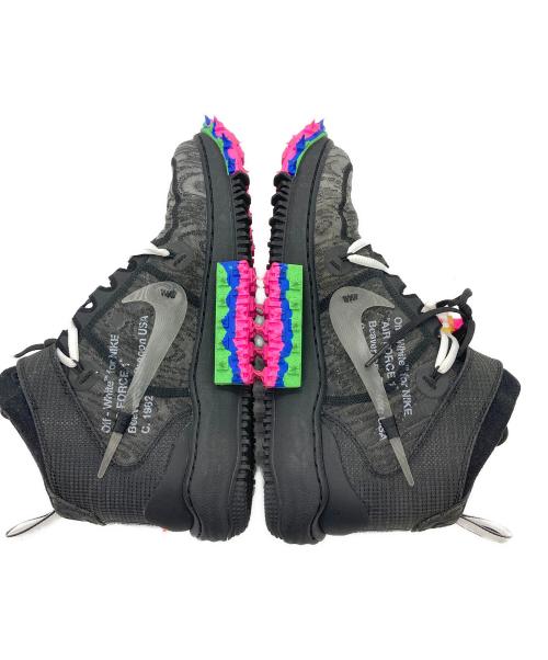 NIKE（ナイキ）NIKE (ナイキ) OFFWHITE (オフホワイト) Air Force 1 Mid Black ブラック サイズ:27.5の古着・服飾アイテム
