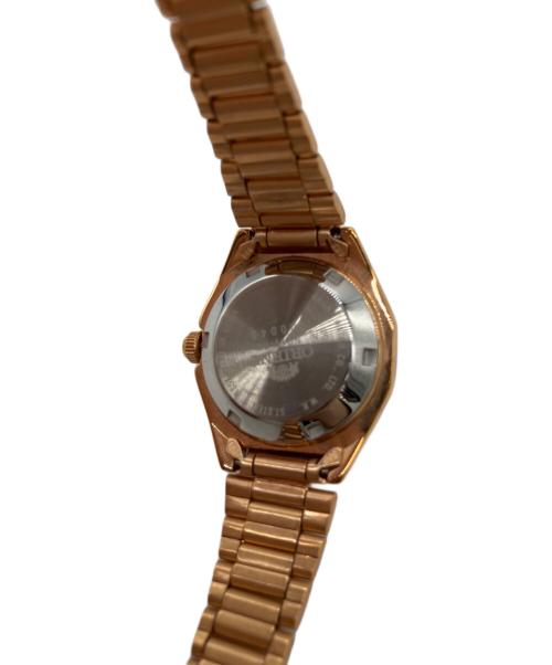 ORIENT（オリエント）ORIENT (オリエント) スリースター 腕時計 ベージュの古着・服飾アイテム