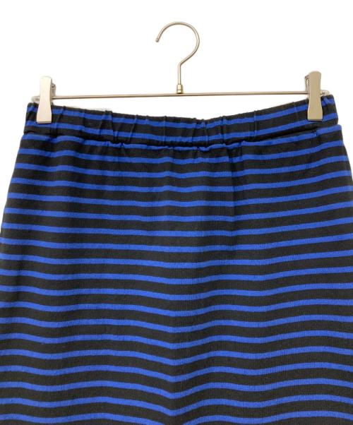 journal standard luxe（ジャーナルスタンダード ラックス）journal standard luxe (ジャーナルスタンダード リュクス) ドライボーダーニットタイトスカート ブルー サイズ:‐の古着・服飾アイテム