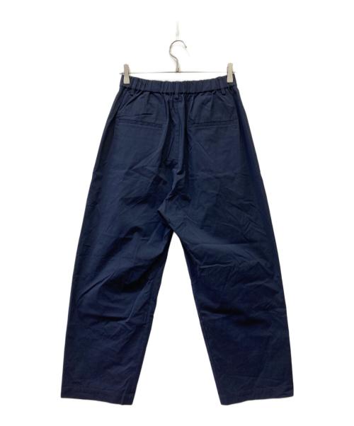 journal standard luxe（ジャーナルスタンダード ラックス）journal standard luxe (ジャーナルスタンダード ラックス) ウェザーストレッチタックパンツ ネイビー サイズ:Sの古着・服飾アイテム