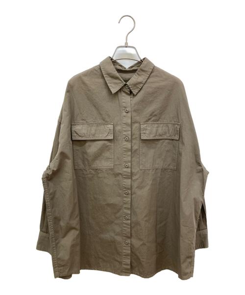 Loungedress（ラウンジドレス）Loungedress (ラウンジドレス) ミリタリーシャツ カーキ サイズ:FREEの古着・服飾アイテム