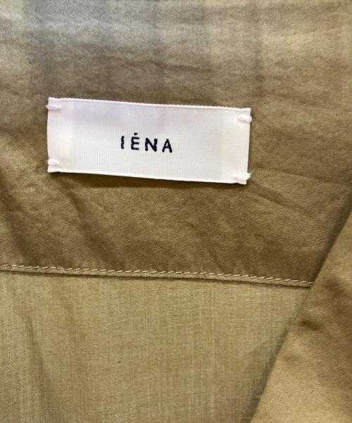 IENA（イエナ）IENA (イエナ) ハイカウントツイル シャツワンピース カーキ サイズ:フリー 未使用品の古着・服飾アイテム