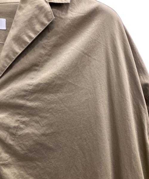 IENA（イエナ）IENA (イエナ) ハイカウントツイル シャツワンピース カーキ サイズ:フリー 未使用品の古着・服飾アイテム