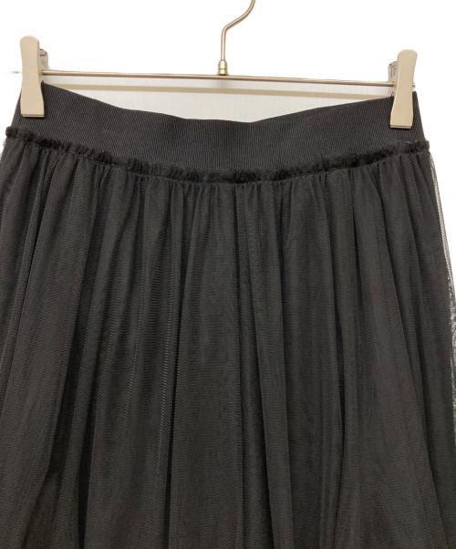 Spick and Span（スピックアンドスパン）Spick and Span (スピックアンドスパン) チュールスカート ブラック サイズ:-の古着・服飾アイテム