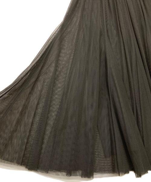 Spick and Span（スピックアンドスパン）Spick and Span (スピックアンドスパン) チュールスカート ブラック サイズ:-の古着・服飾アイテム