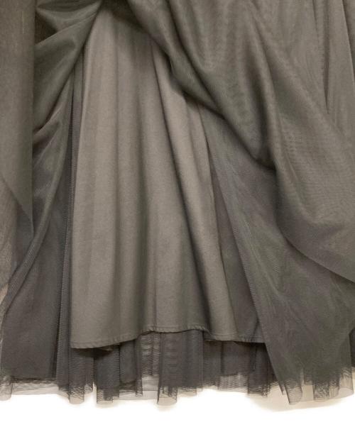 Spick and Span（スピックアンドスパン）Spick and Span (スピックアンドスパン) チュールスカート ブラック サイズ:-の古着・服飾アイテム