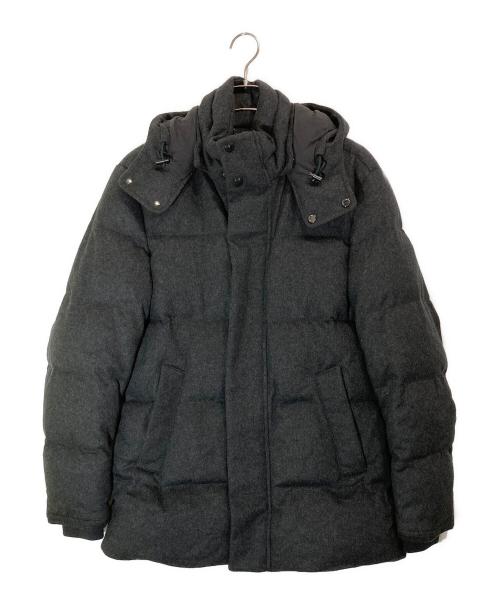 RALPH LAUREN Purple Label（ラルフ ローレン パープル レーベル）RALPH LAUREN PURPLE LABEL (ラルフ ローレン パープル レーベル) ウールダウンジャケット チャコールグレー サイズ:Sの古着・服飾アイテム