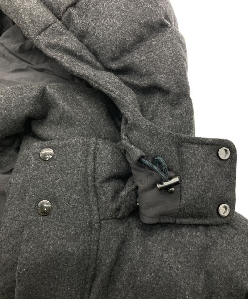 RALPH LAUREN Purple Label（ラルフ ローレン パープル レーベル）RALPH LAUREN PURPLE LABEL (ラルフ ローレン パープル レーベル) ウールダウンジャケット チャコールグレー サイズ:Sの古着・服飾アイテム