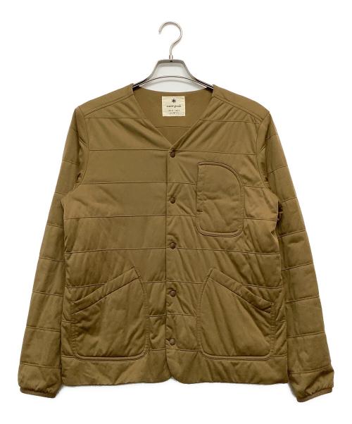 Snow peak（スノーピーク）Snow peak (スノーピーク) Flexible Insulated Cardigan ベージュ サイズ:Mの古着・服飾アイテム