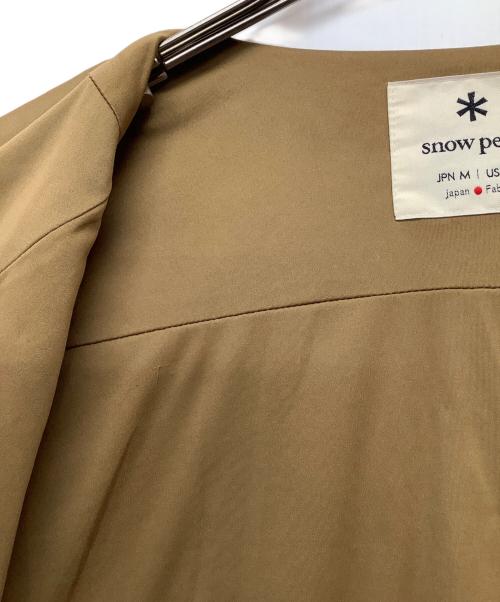 Snow peak（スノーピーク）Snow peak (スノーピーク) Flexible Insulated Cardigan ベージュ サイズ:Mの古着・服飾アイテム