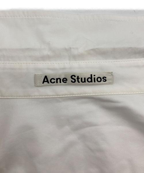 Acne studios（アクネ ストゥディオズ）Acne studios (アクネ ストゥディオズ) ワイドノースリーブシャツ ホワイト サイズ:Mの古着・服飾アイテム
