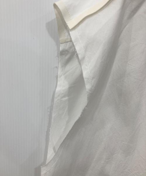Acne studios（アクネ ストゥディオズ）Acne studios (アクネ ストゥディオズ) ワイドノースリーブシャツ ホワイト サイズ:Mの古着・服飾アイテム