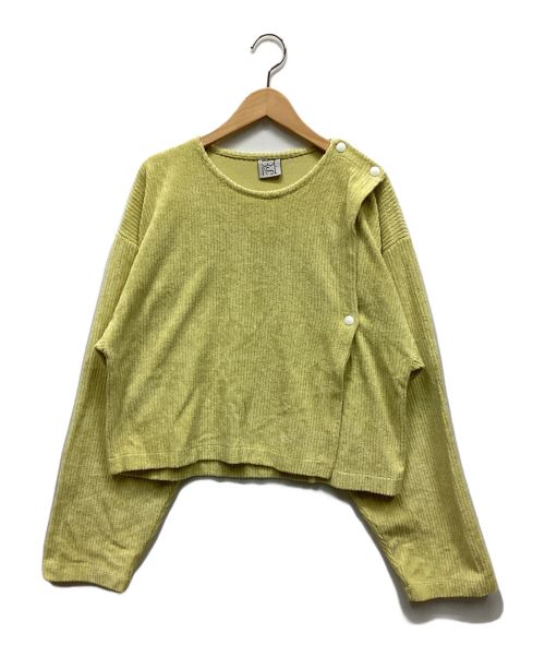 BASERANGE（ベースレンジ）BASERANGE (ベースレンジ) プルオーバーシャツ イエロー サイズ:Sの古着・服飾アイテム