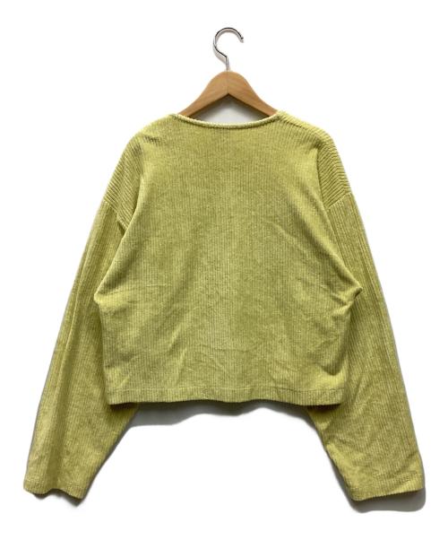 BASERANGE（ベースレンジ）BASERANGE (ベースレンジ) プルオーバーシャツ イエロー サイズ:Sの古着・服飾アイテム