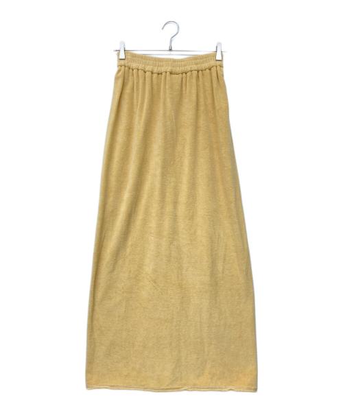 CITYSHOP（シティショップ）CITYSHOP (シティショップ) パイルスカート ベージュ サイズ:Fの古着・服飾アイテム