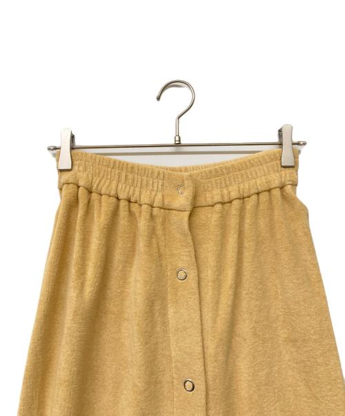 CITYSHOP（シティショップ）CITYSHOP (シティショップ) パイルスカート ベージュ サイズ:Fの古着・服飾アイテム