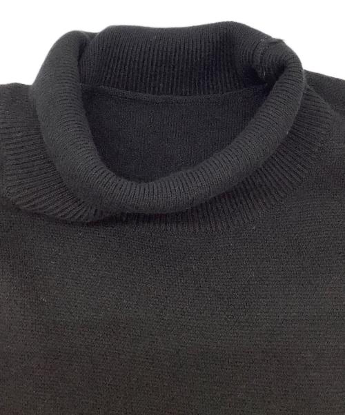 CASA FLINE（カーサフライン）CASA FLINE (カーサフライン) ノースリーブニットワンピース ブラック サイズ:Fの古着・服飾アイテム