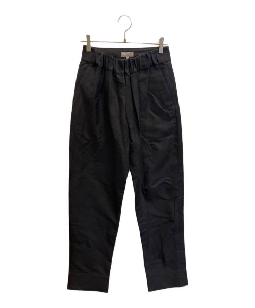 MARGARET HOWELL（マーガレットハウエル）MARGARET HOWELL (マーガレットハウエル) リネンウールパンツ ブラック サイズ:1の古着・服飾アイテム